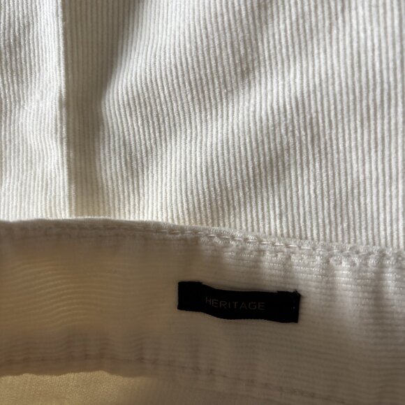 Talbots Off White Corduroy Pants Size 12 Heritage - Picture 4 of 8